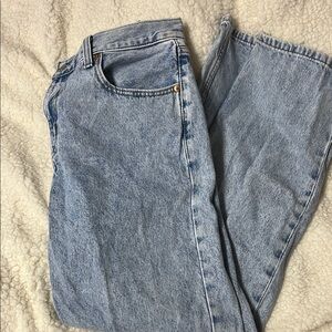 Levi's Blue Straight Leg Jeans Classic Denim